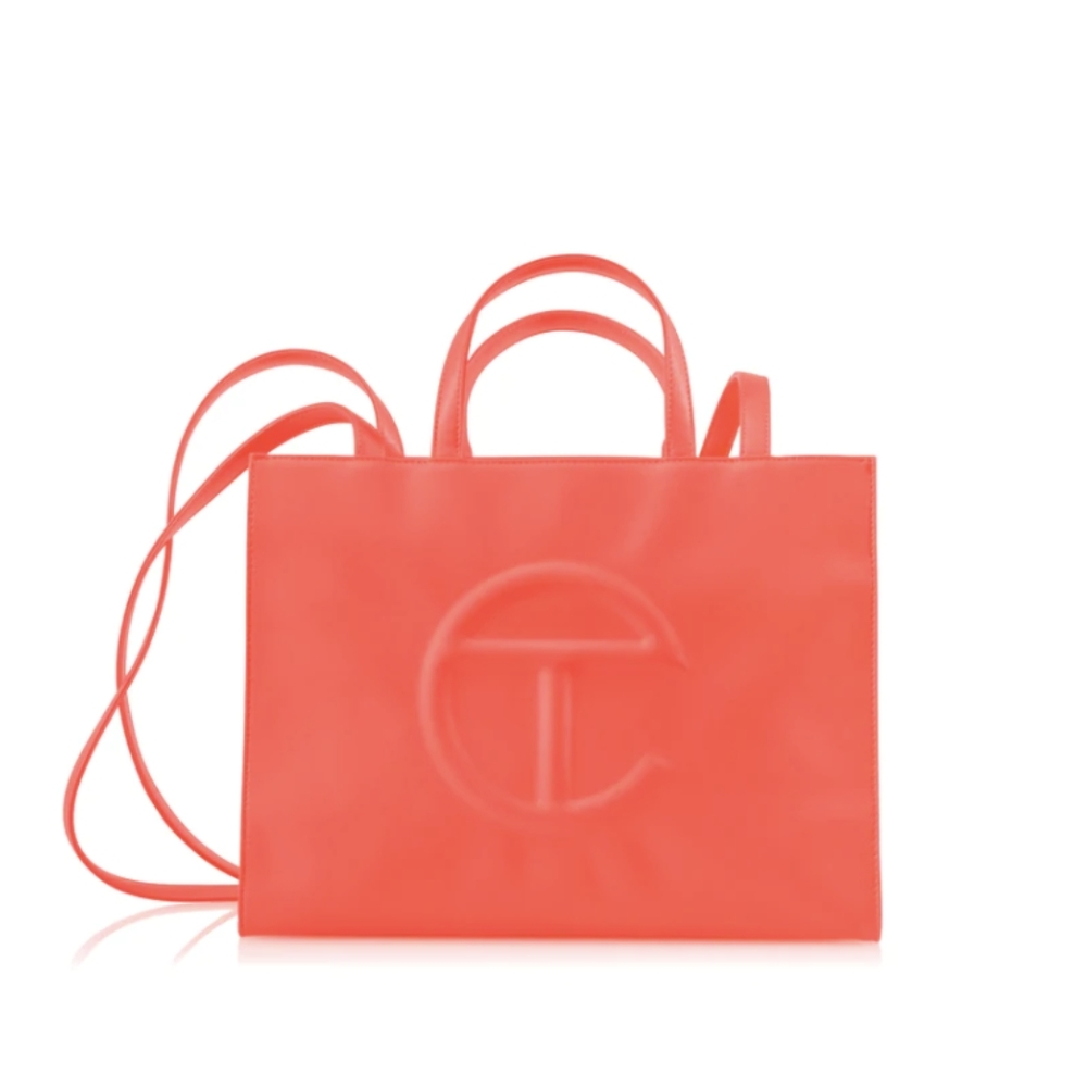 NEW Telfar medium bag (hazard color)
